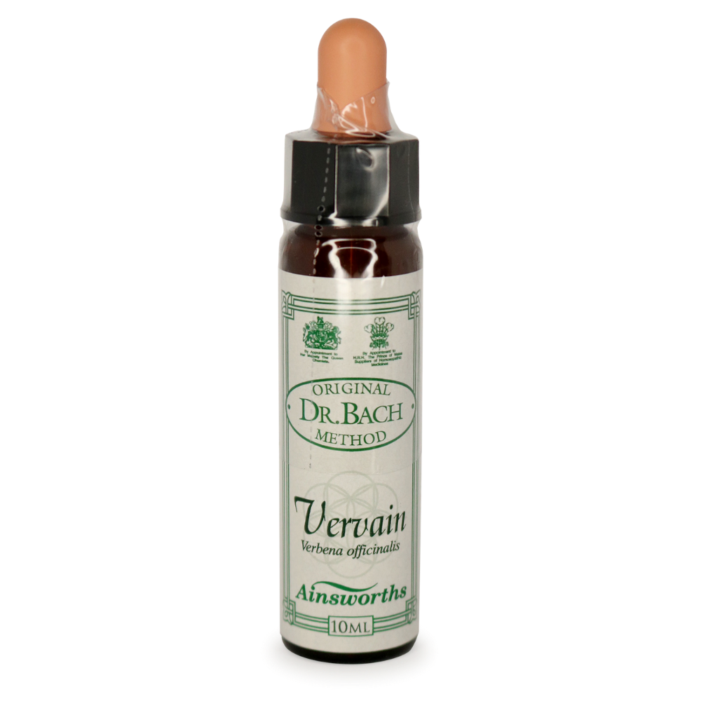 Ainsworths Vervain Bach Flower Essence 10ml stock bottle