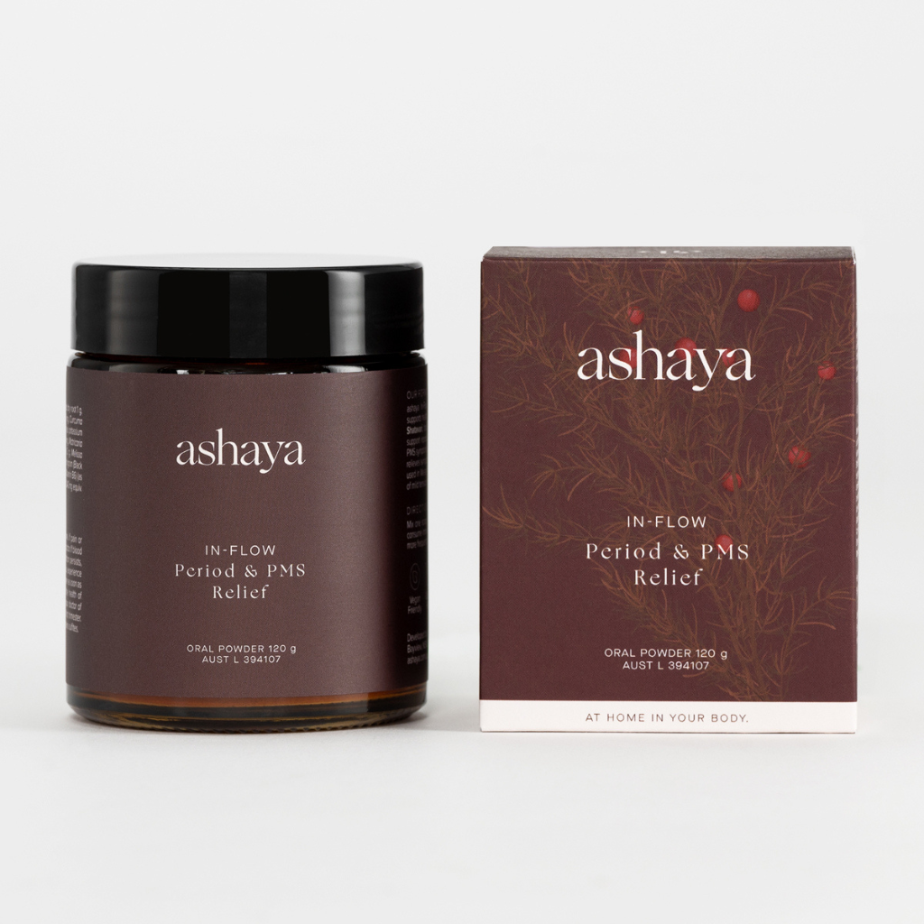 ASHAYA In-Flow Period and PMS Relief Oral Powder 120g
