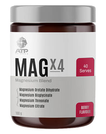 ATP Science MAGx4 Magnesium Berry Powder 100g