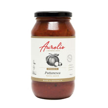 Jar of Aurelio Organic Puttanesca Pasta Sauce 500g