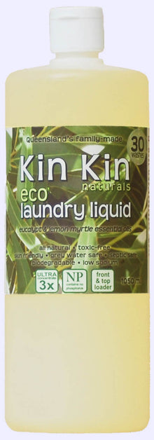 Kin Kin Eco Laundry Liquid Eucalypt & Lemon Myrtle 1050ml