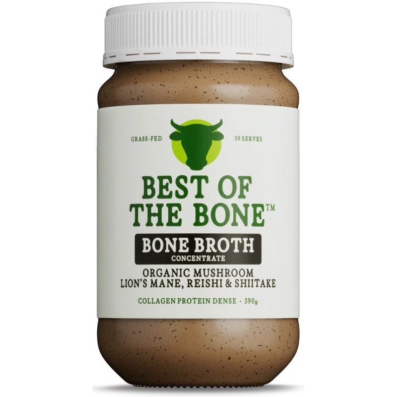 Best of the Bone Organic Mushroom Bone Broth 390g jar