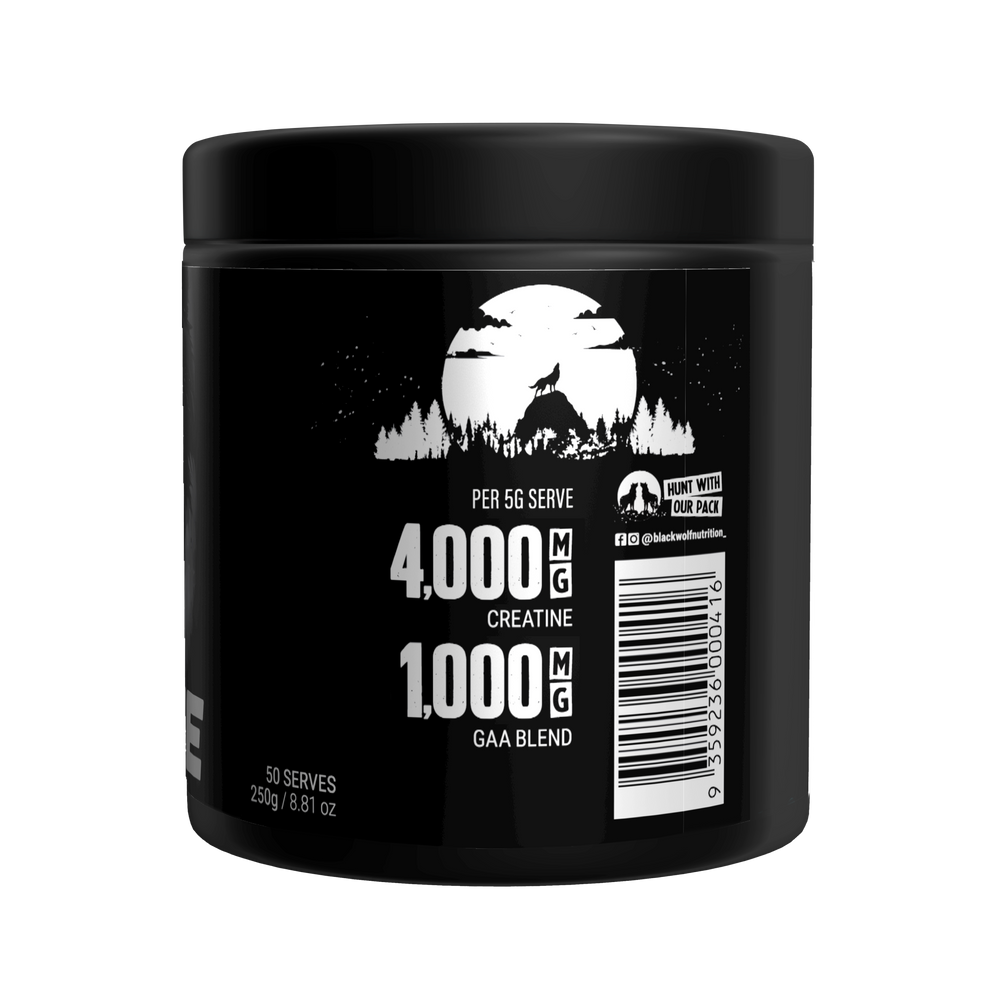 Black Wolf Nutrition Creatine + GAA 250g