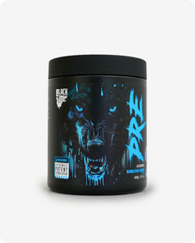 Black Wolf Nutrition High Stim Pre Workout Bubblegum Grape 400g