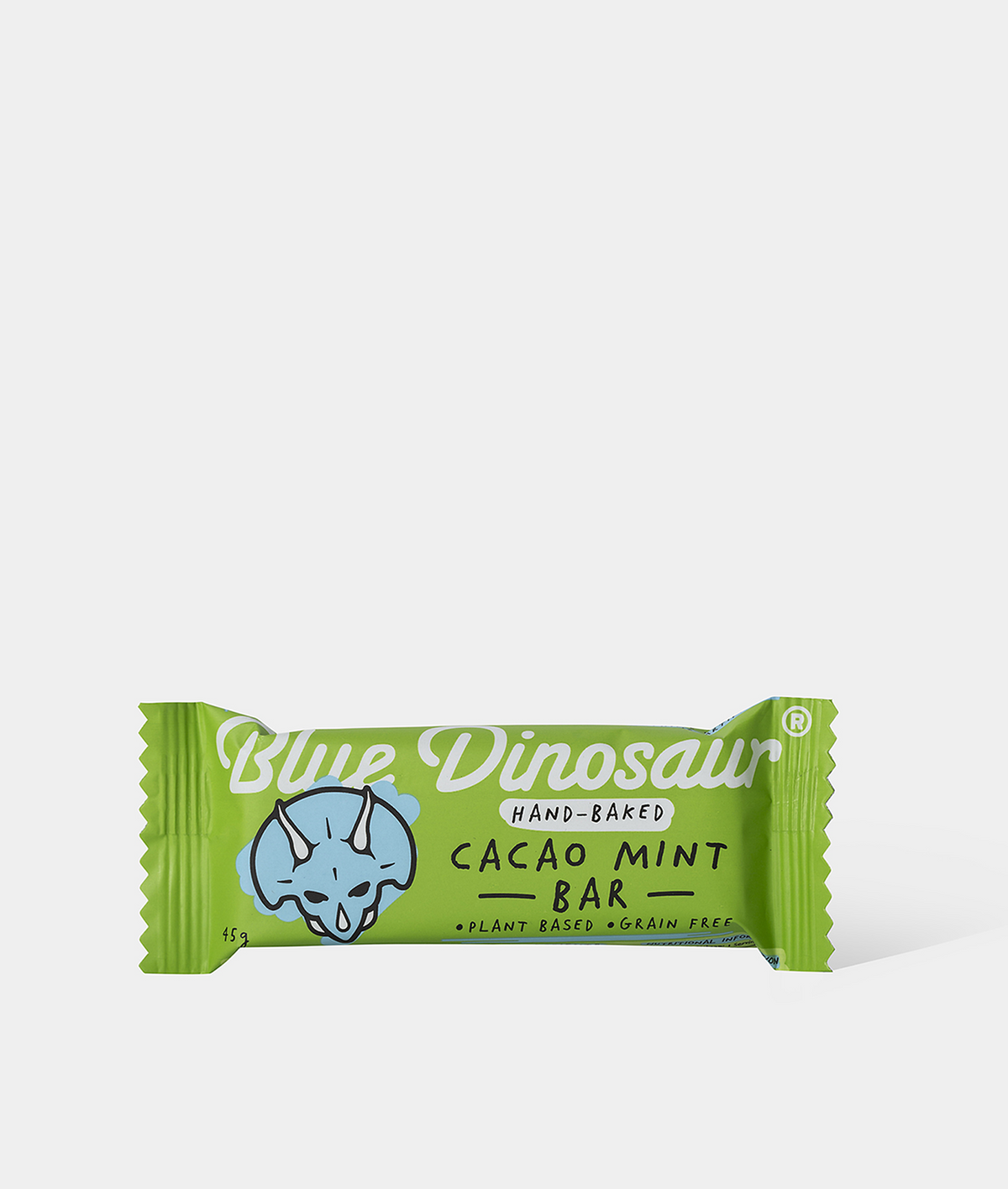 Blue Dinosaur Cacao Mint Hand-Baked Bar 45g