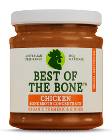 BOTB Chicken Bone Broth Organic Turmeric & Ginger 180g
