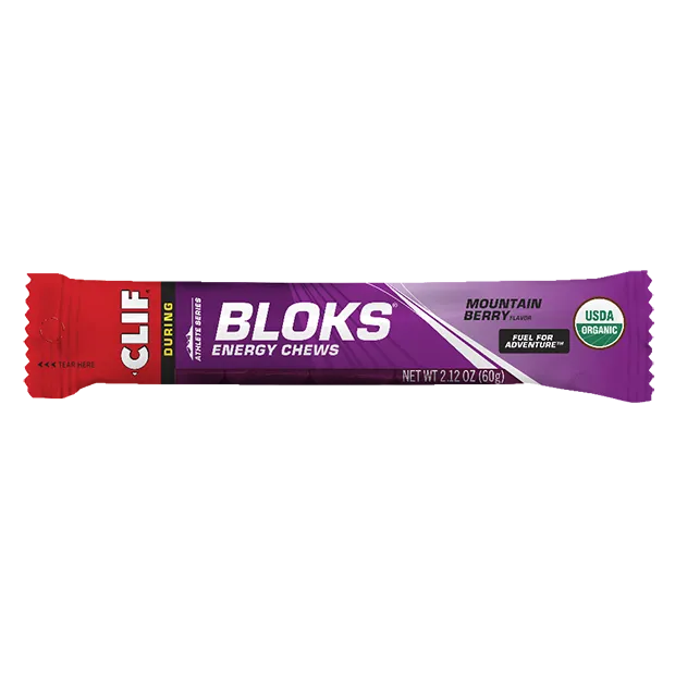 Clif Bloks Mountain Berry Energy Chews 60g