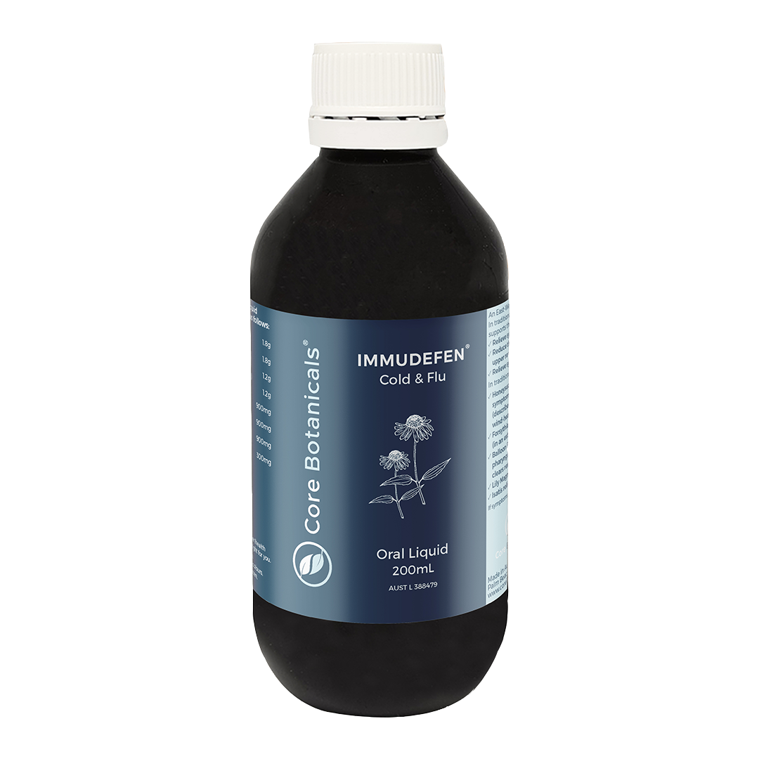 Core Botanicals IMMUDEFEN Cold & Flu Medicine 200mL