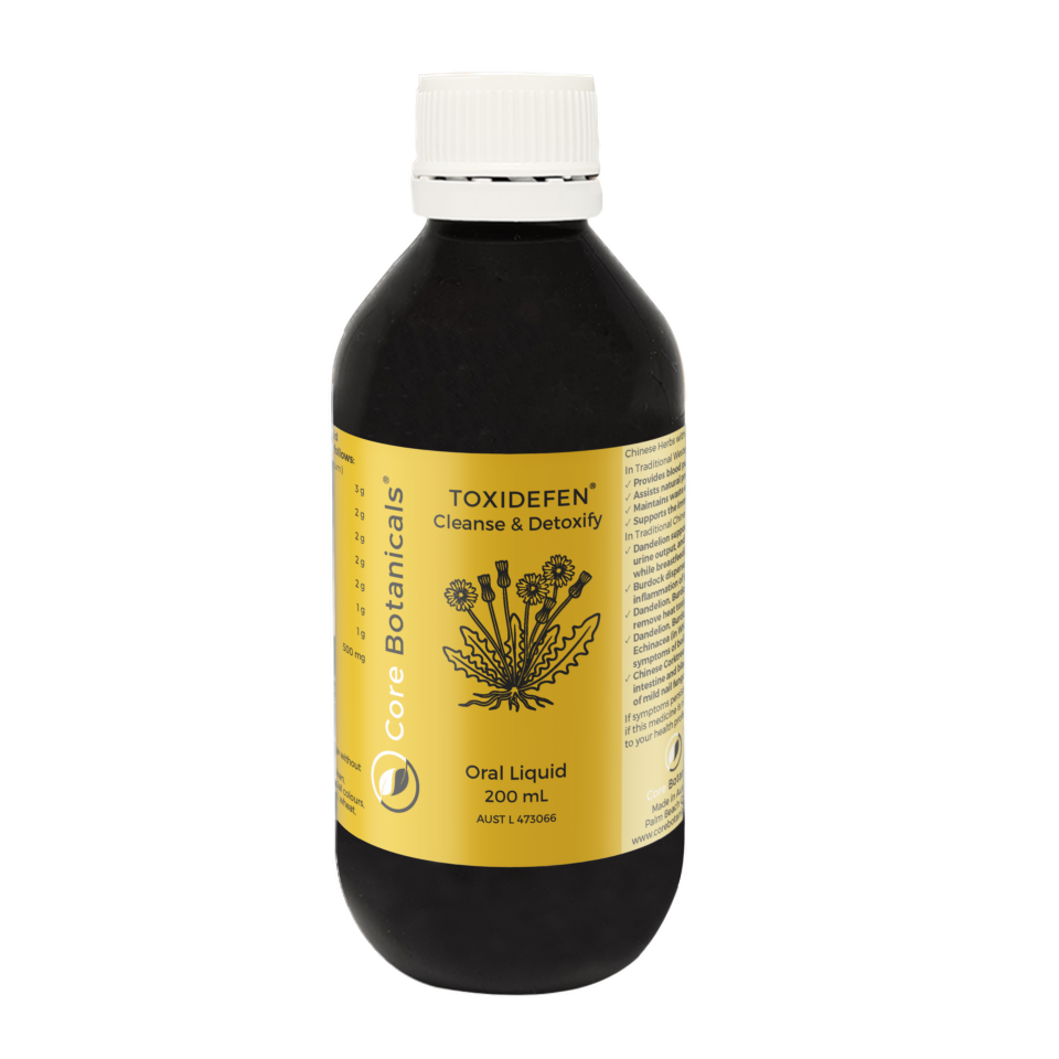 Core Botanicals TOXIDEFEN Cleanse & Detoxify 200mL