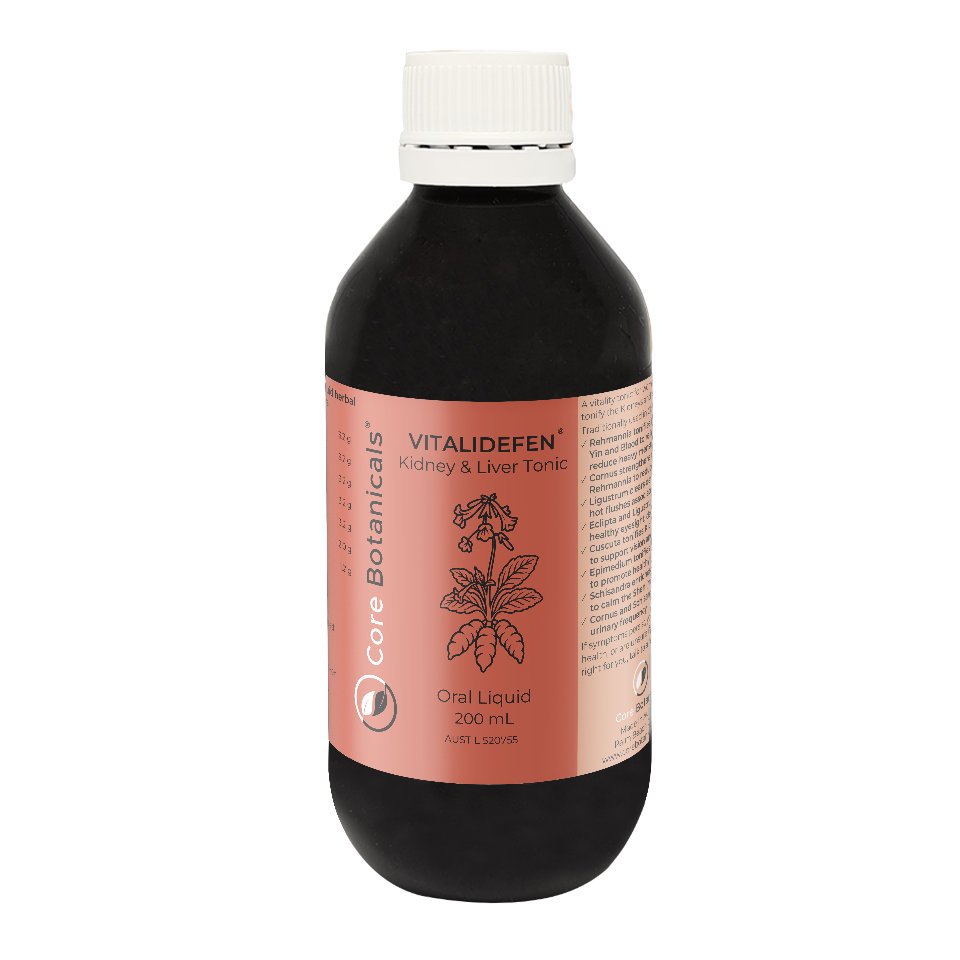 Core Botanicals VITALIDEFEN Kidney & Liver Tonic 200mL