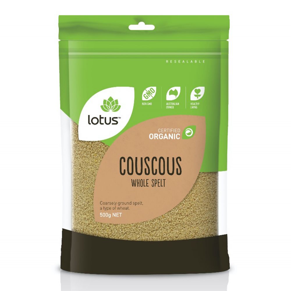 Lotus Organic Whole Spelt Couscous 500g