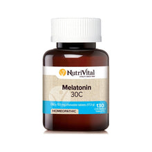 NutriVital Homeopathic Melatonin 30C | 130 Chewable Tablets