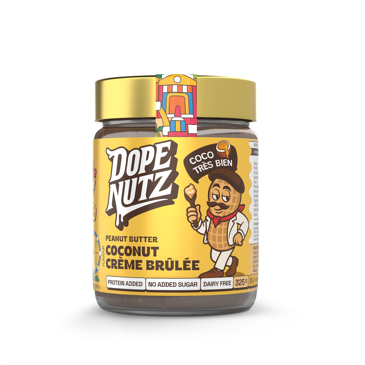 Dope Nutz Peanut Butter Coconut Creme Brulee 325g