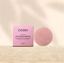 Cooki Haircare Rice Water Protein Shampoo Bar 65g Tin