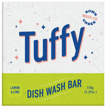 Downunder Wash Co Tuffy Dishwash Bar Lemon and Lime 150g