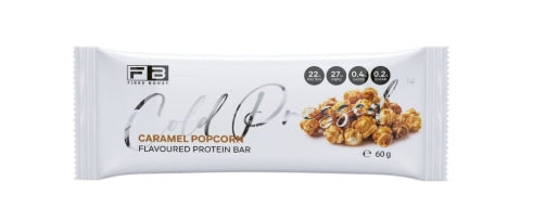 Fibre Boost Caramel Popcorn flavoured protein bar 60g