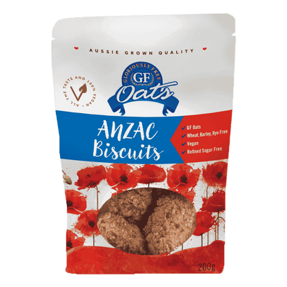 GF Oats Anzac Biscuits 200g 10-pack