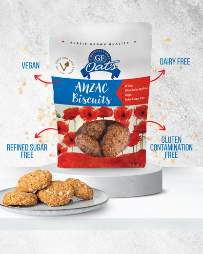 Benefits of GF Oats Anzac Biscuits