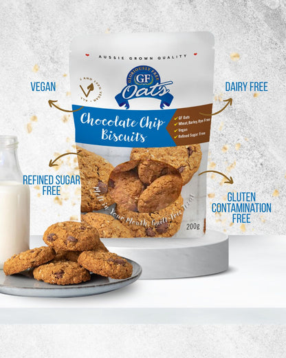 Benefits of GF Oats Choc Chip Biscuits