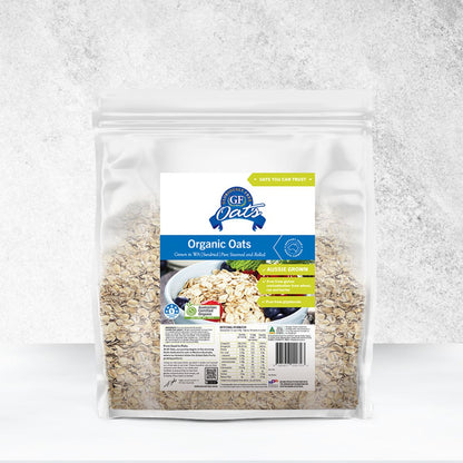 GF Oats Organic Oats 2kg packet