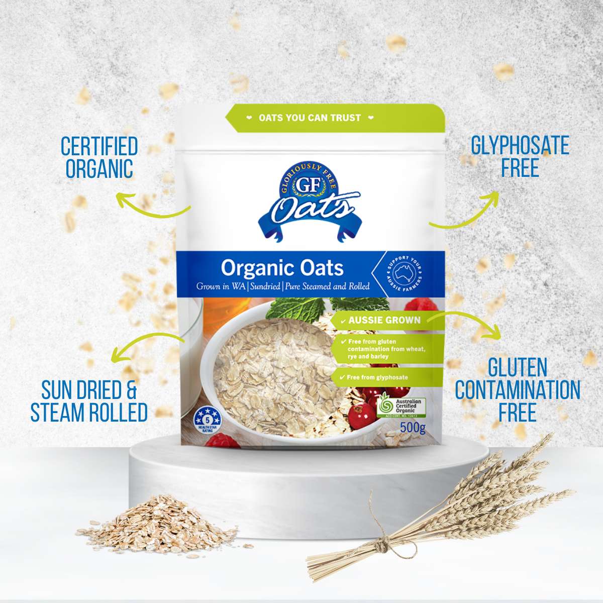 Benefits of GF Oats Organic Oats
