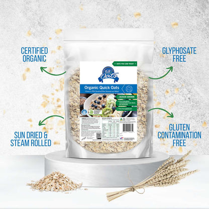 Benefits of GF Oats Organic Quick Oats