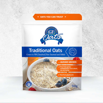 GF Oats Traditional Oats 500g packet