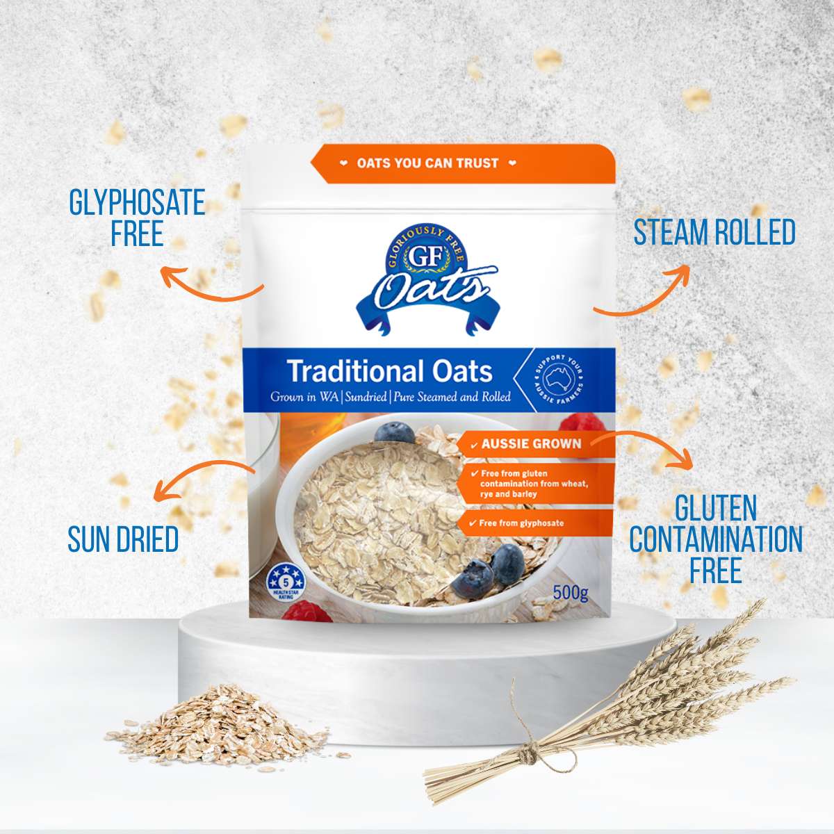 Benefits of GF Oats Traditional Oats
