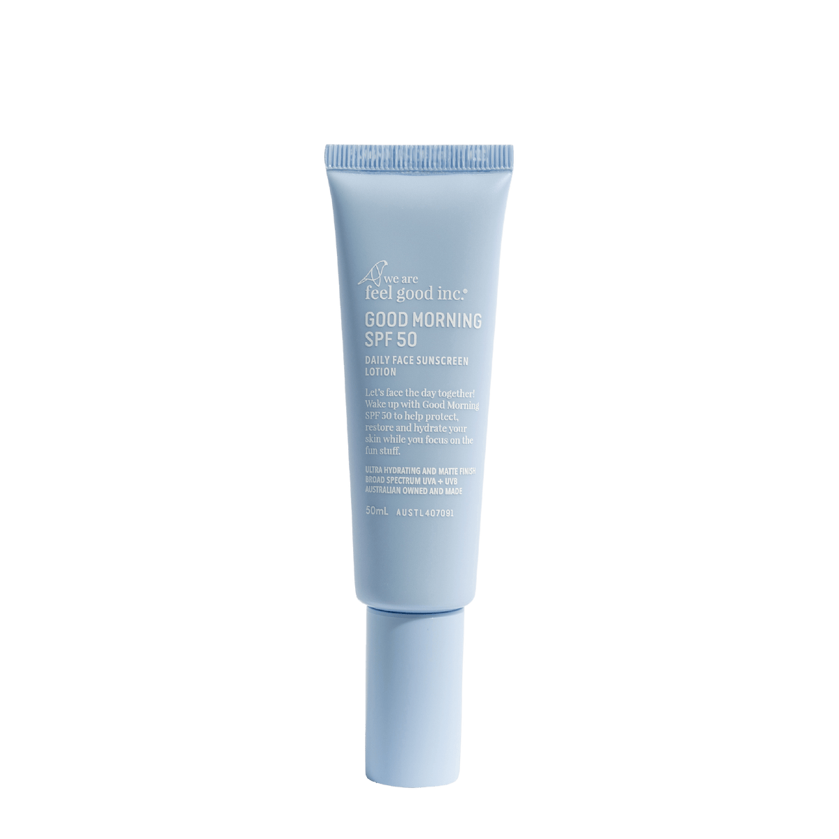 We Are Feel Good Inc. Good Morning Daily Face Sunscreen SPF50 Fragrance Free 50ml
