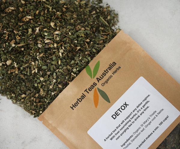 Herbal Teas Australia Detox loose leaf herbal tea 50g