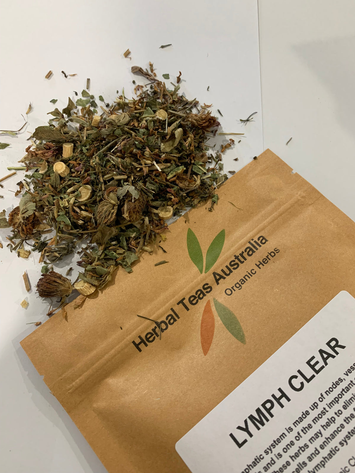 Herbal Teas Australia Lymph Clear loose leaf herbal tea 50g