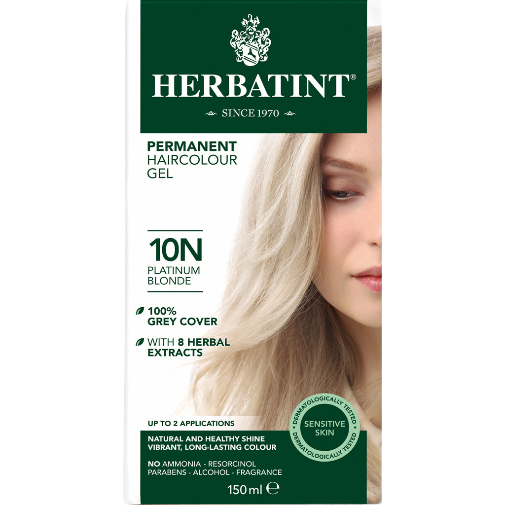 Herbatint 10N Platinum Blonde permanent hair colour