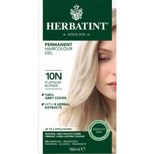 Herbatint 10N Platinum Blonde permanent hair colour