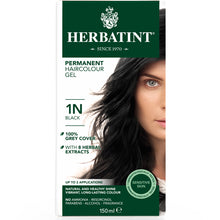 Herbatint 1N Black permanent hair colour