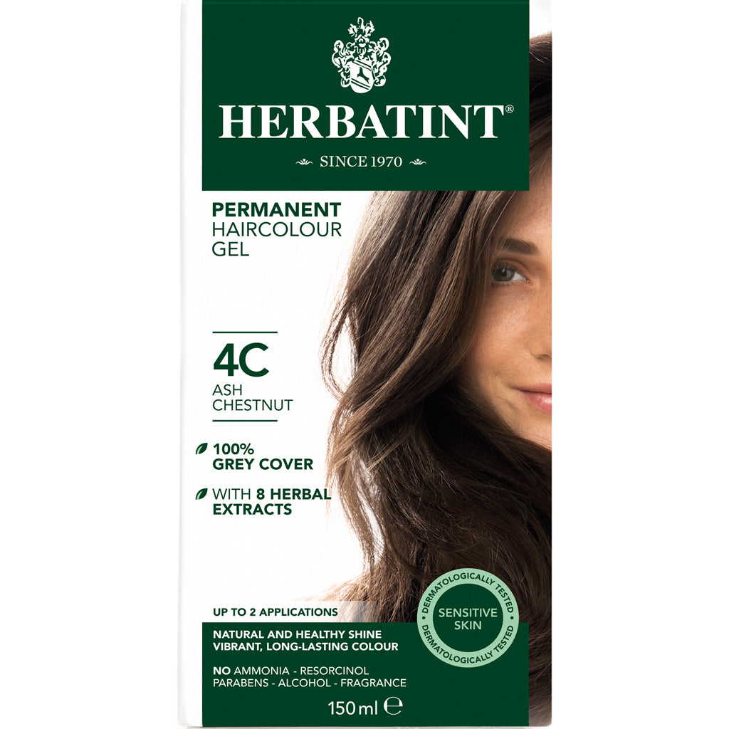 Herbatint 4C Ash Chestnut permanent hair colour