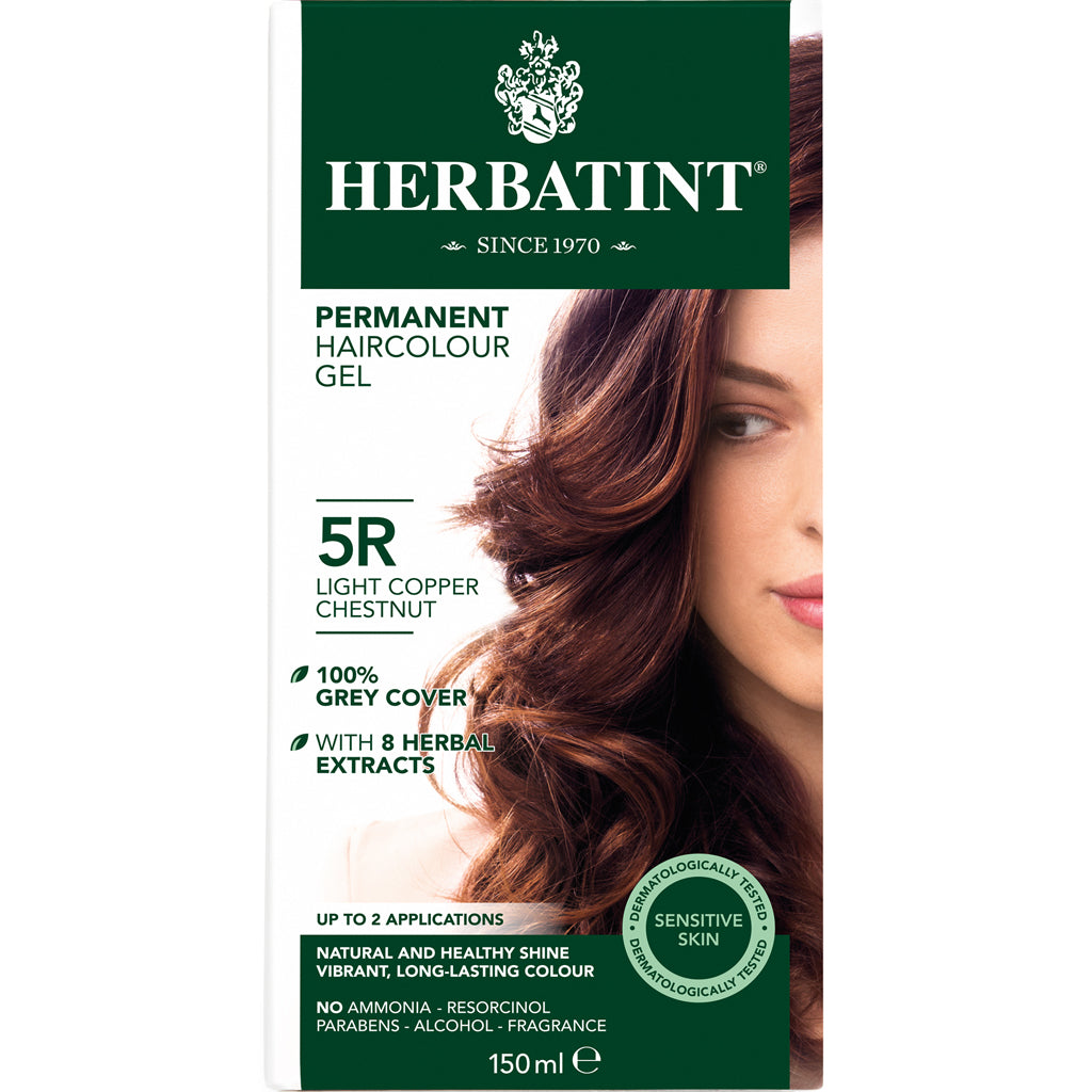 Herbatint 5R Light Copper Chestnut permanent hair colour
