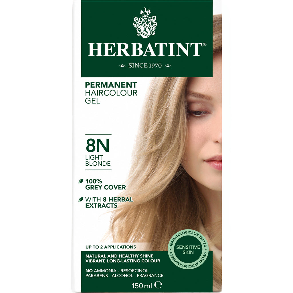 Herbatint 8N Light Blonde permanent hair colour