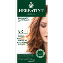 Herbatint 8R Light Copper Blonde permanent hair colour