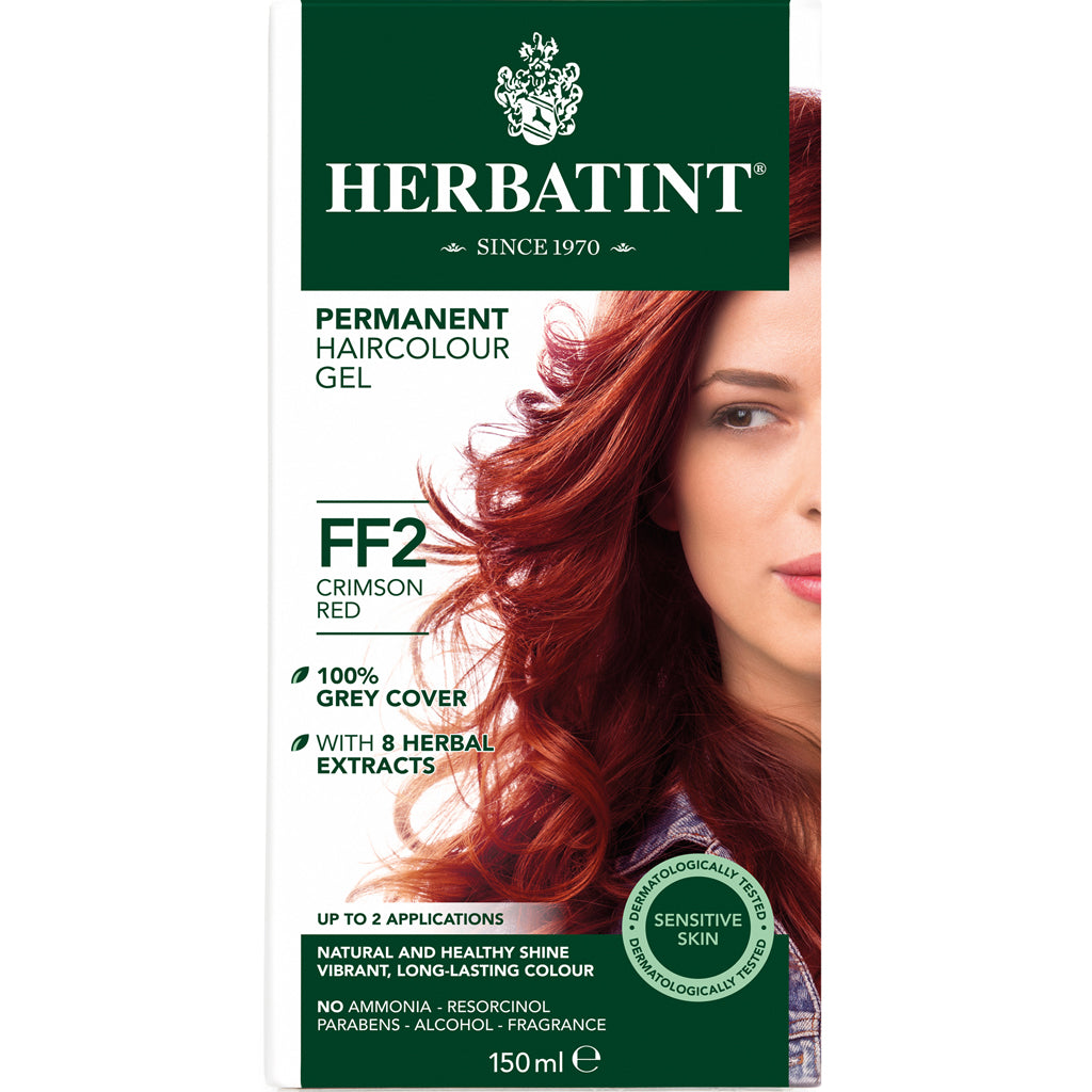 Herbatint FF2 Crimson Red permanent hair colour