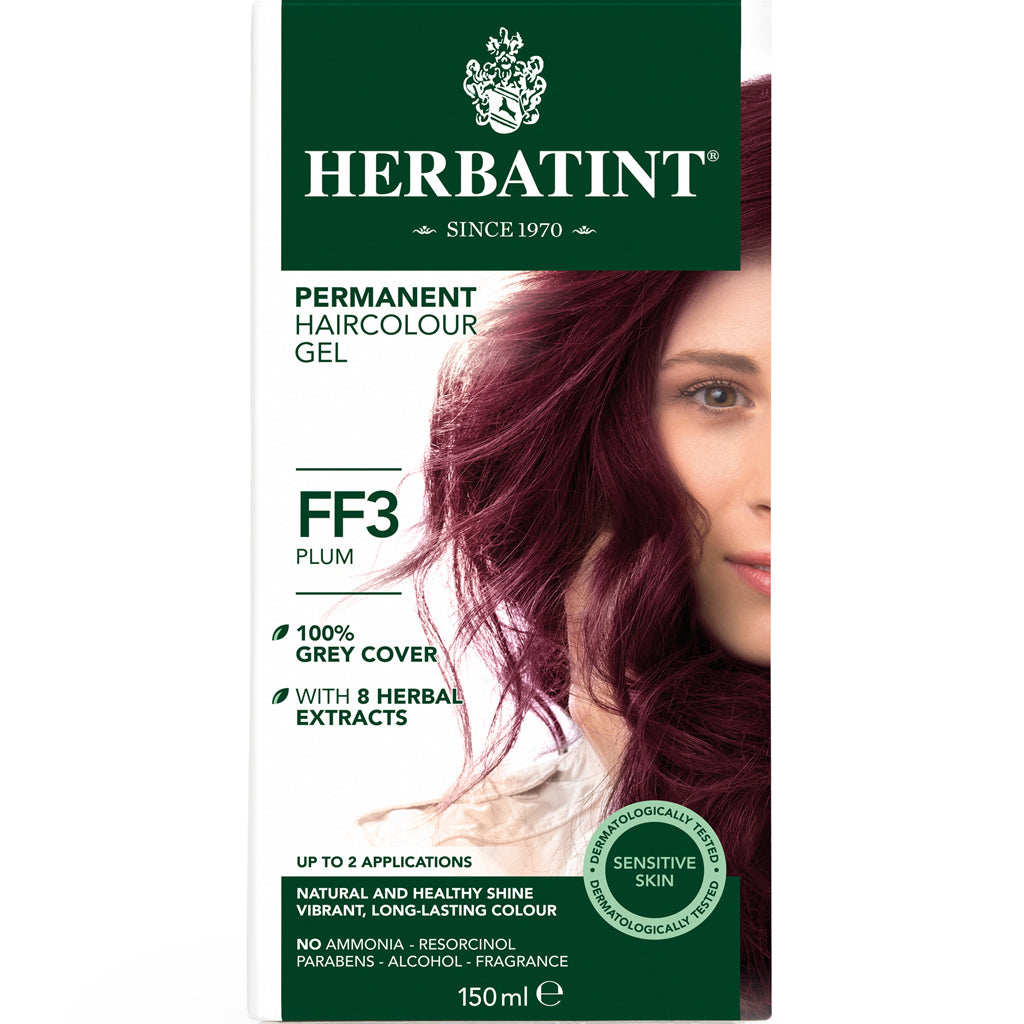 Herbatint FF3 Plum permanent hair colour