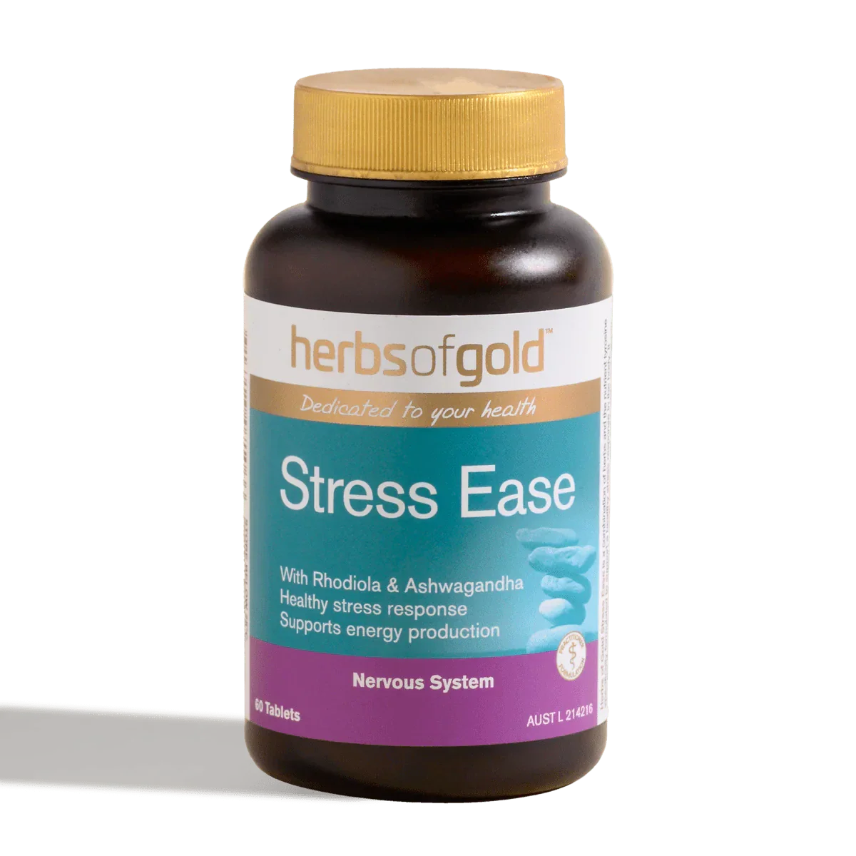 Herbs of Gold Stress Ease 60 Tablets