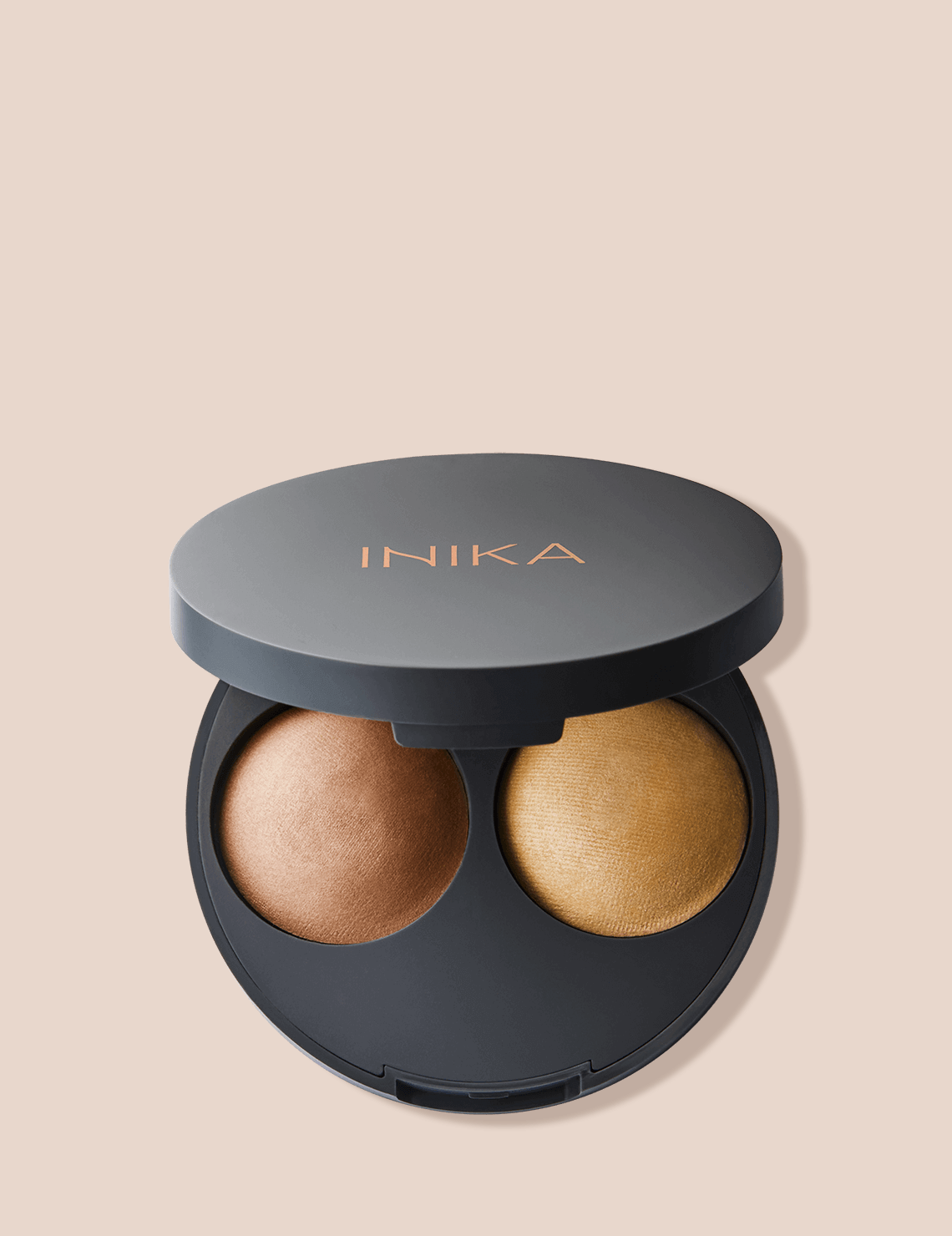 Inika Baked Contour Duo - Almond 5g