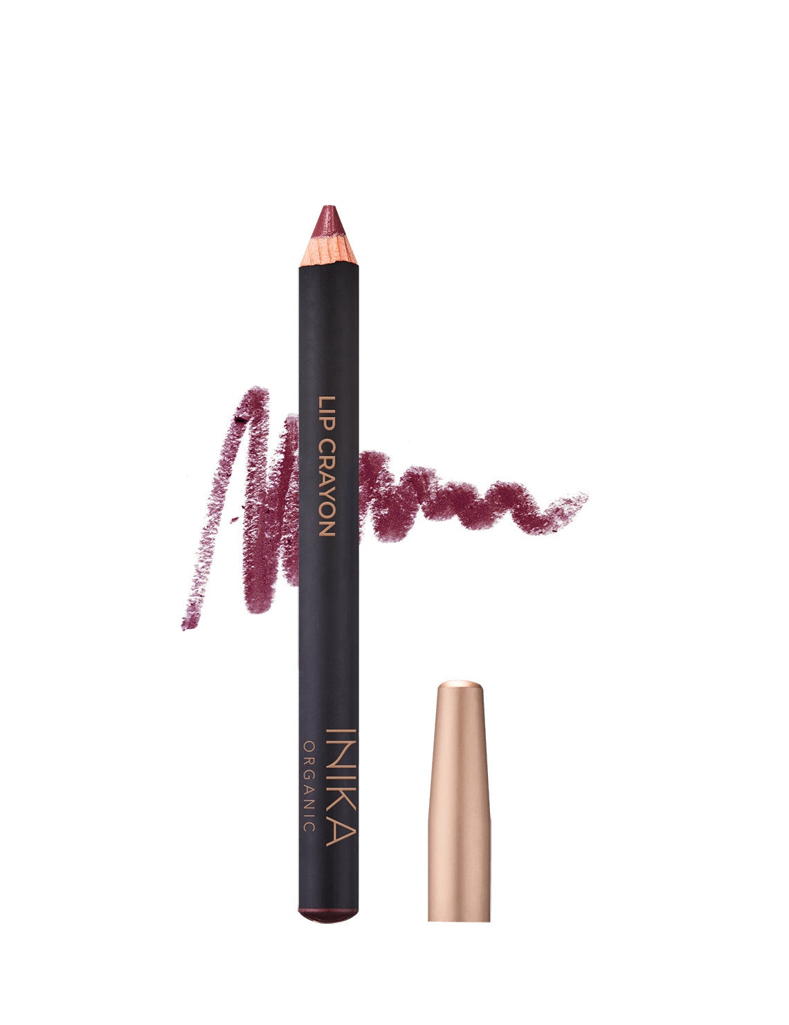 Inika Lip Crayon - Deep Plum 3g