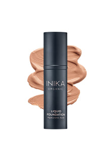 INIKA Organic Liquid Foundation Tan 30ml bottle