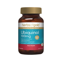 Herbs Of Gold Ubiquinol 100mg 30 Capsules