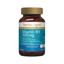 Herbs Of Gold Vitamin B1 100mg 100 Tablets