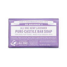 Dr Bronners Pure Castile Bar Soap Lavender 140g
