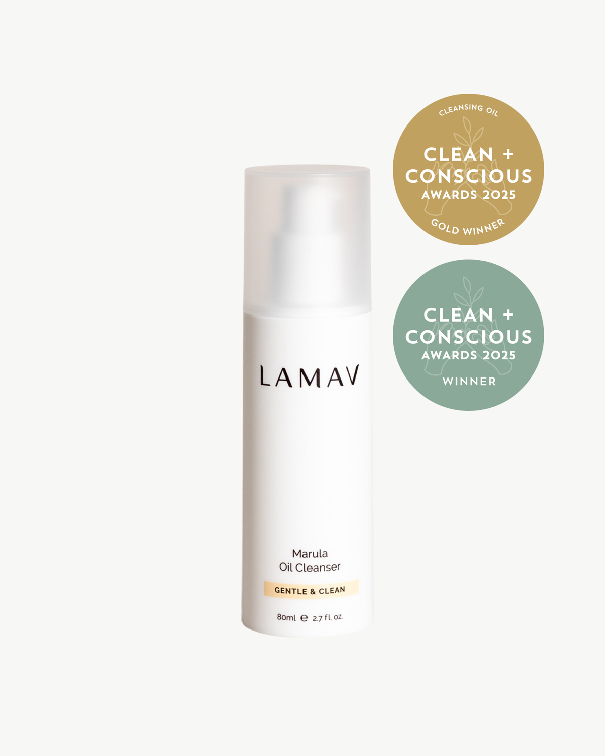 LAMAV Marula Oil Cleanser 80ml bottle