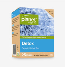 Planet Organic Detox Herbal Tea X 25 Tea Bags