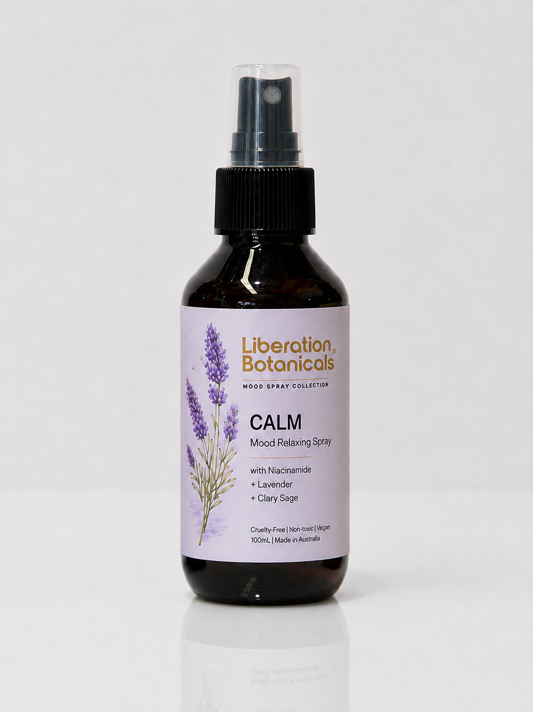 Liberation Botanicals Calm Mist 100ml spray bottle